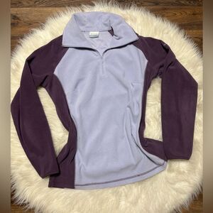 Women’s Large Columbia Fleece quarter zip